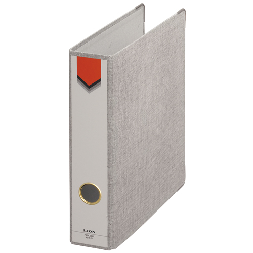 ｽﾓｰﾙﾌｧｲﾙ B5ﾀﾃ 2穴 270枚収容 背幅60mm ｸﾞﾚｰ 1冊画像