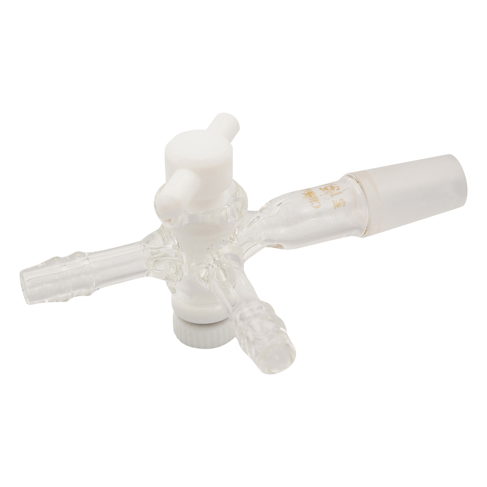 共通摺合付三方コックⅡ型　テフロンコック　TS15／25