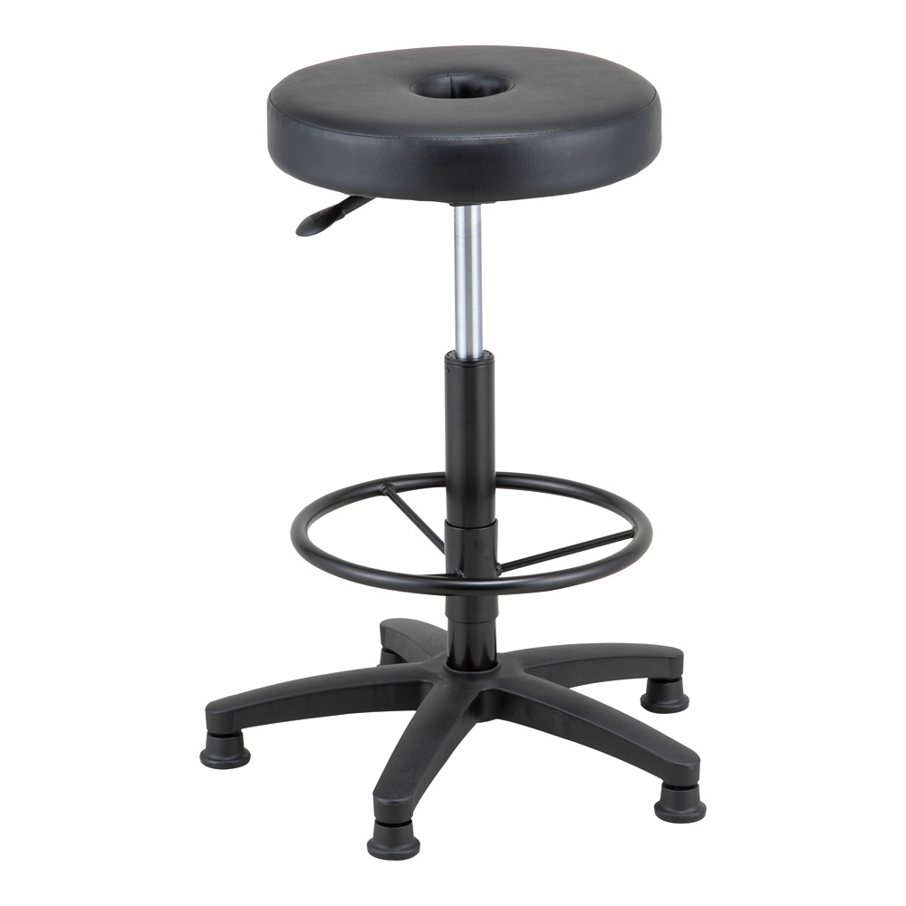 円座固定脚チェアー画像