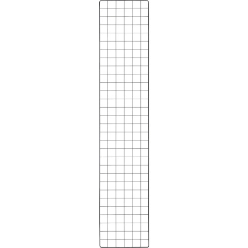 棚用ディスプレイネット　金具付　300×1500　黒　1枚画像
