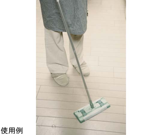 重曹電解クリーナー 300枚入 パッケージが側面から見える状態で、ラベルに商品情報が印刷されている。