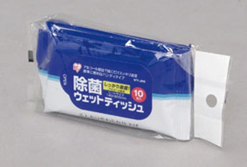 除菌ハンディウェット１０枚×３