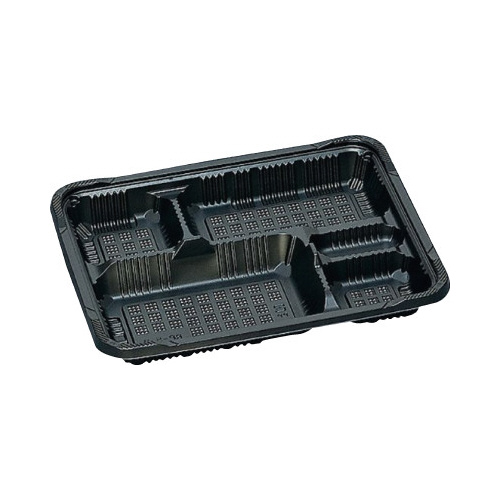 憩いＲＰー５ー２Ｈ黒Ｅ本体耐熱弁当容器５０枚