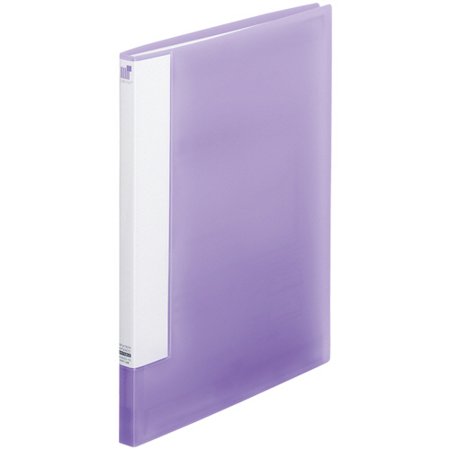 CUBE FIZZ 書き込めるｸﾘﾔｰﾌﾞｯｸ A4ﾀﾃ 20ﾎﾟｹｯﾄ ﾊﾟｰﾌﾟﾙ 1ｾｯﾄ(10冊)画像