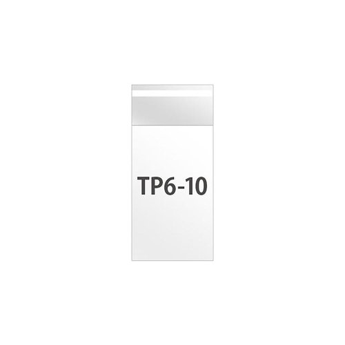 TP6-10 テープ付OPP袋60mm×100mm(100枚) ヘッズ画像