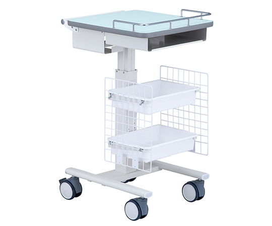 ナースカート（昇降タイプ）　ブルー　N画像