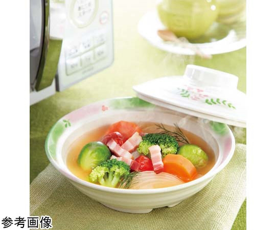 丸小鉢（蓋） 花言葉 120個入 蓋付きの小鉢が整然と並べられた様子
