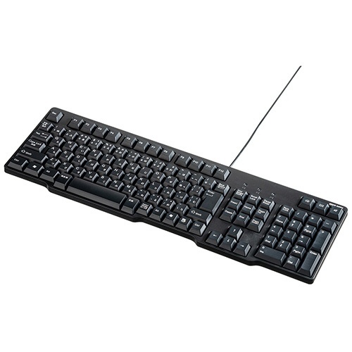 PS/2キーボード　ブラック　1台
