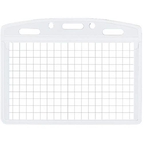 PETｹｰｽ(ｱｲﾄﾞﾌﾟﾗｽ) 名刺用 ﾖｺ型 1ﾊﾟｯｸ(10枚)画像