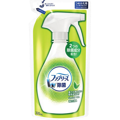 ファブリーズＷ除菌　緑茶成分入　詰替用　３２０ｍｌ画像
