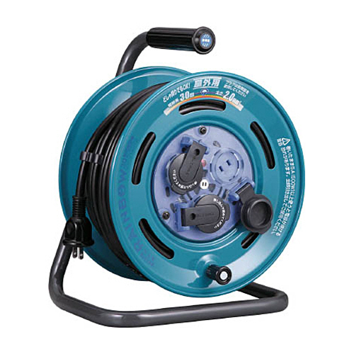 ﾚｲﾝﾎﾞｰﾘｰﾙ(単相100V) 防雨型屋外用 30m 1台画像