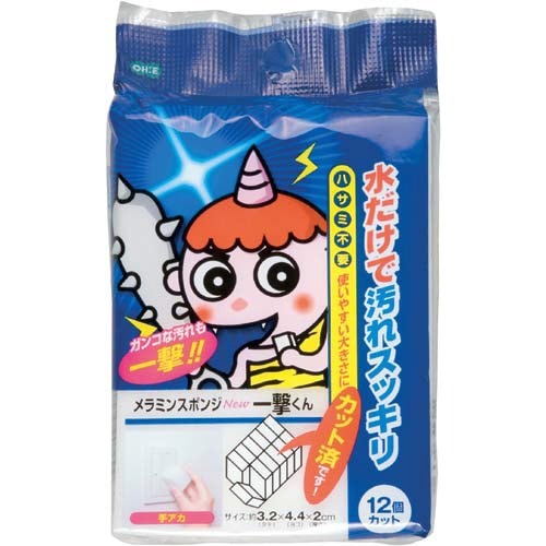 ＮＥＷ一撃くん　カットメラミン　１２個入画像