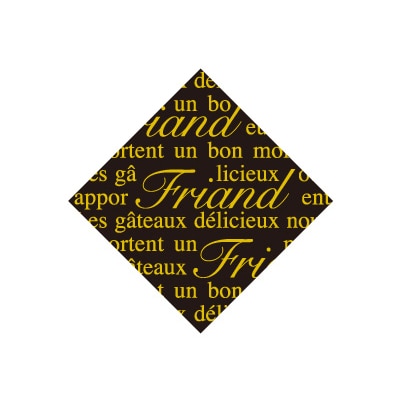 ５７０２７ケーキピック　フリアン－２　（黒金）画像