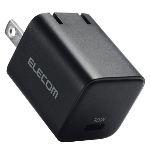 ＵＳＢ　Ｔｙｐｅ－Ｃ　充電器　小型　ブラック