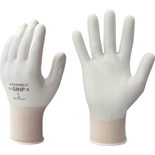 ﾆﾄﾘﾙｺﾞﾑ背抜き手袋 簡易包装組立ｸﾞﾘｯﾌﾟ ｸﾞﾚｰ LLｻｲｽﾞ 1袋(10双)画像