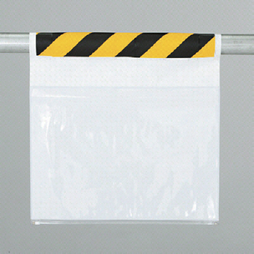 ﾜﾝﾀｯﾁ取付標識 両面ﾎﾟｹｯﾄ式(防雨型) 600×450 1枚画像