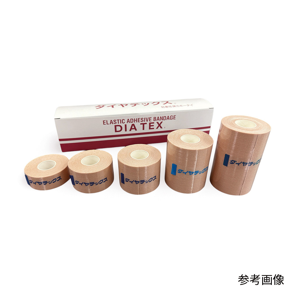 ダイヤテックス（粘着性弾力包帯）　５号　４巻