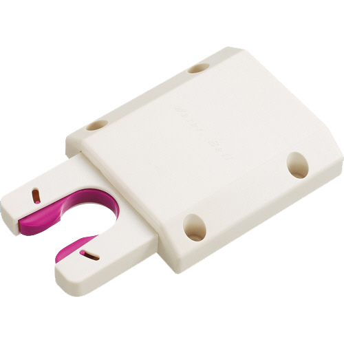 後付けﾌﾟｯｼｭ式ｽﾃｯｷﾎﾙﾀﾞｰ ｽﾃｯｷjam M13588 ﾎﾜｲﾄ 1個画像