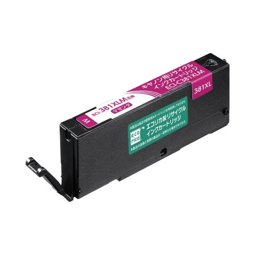 リサイクルインク　ＢＣＩ－３８１ＸＬＭ対応画像