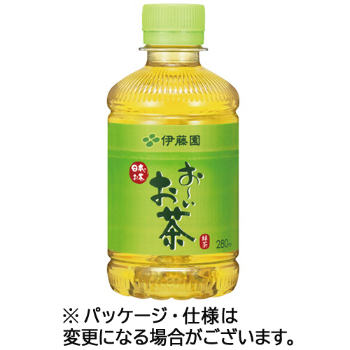おーいお茶 緑茶 280mL ﾍﾟｯﾄﾎﾞﾄﾙ 1ｾｯﾄ(96本:24本×4ｹｰｽ)画像