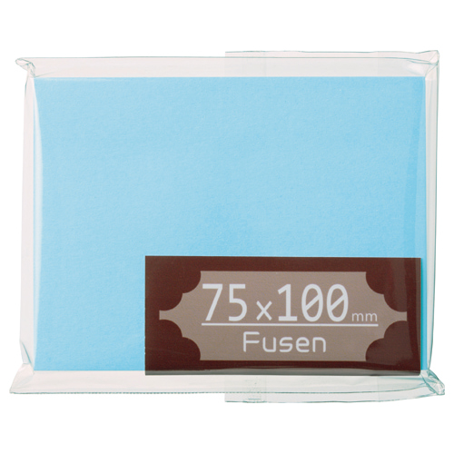 ふせん 75×100mm 空 1冊画像