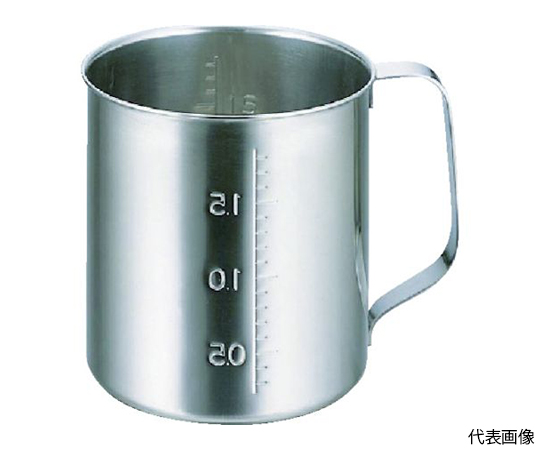 計量カップ ステンレスビーカー 注ぎ口無 容量2.0L