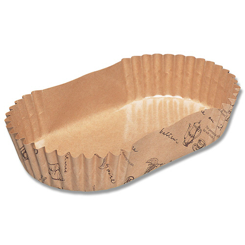 製菓資材 ﾍﾟｯﾄｶｯﾌﾟ 小判 未晒ﾃｨｰﾀｲﾑ 1ｾｯﾄ(3000枚:300枚×10ﾊﾟｯｸ)画像