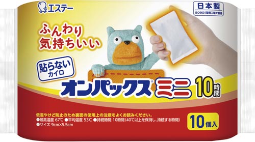 貼らないオンパックス　ミニ　１０個入画像