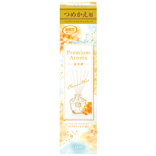 お部屋の消臭力 Premium Aroma Stick 金木犀の香り つめかえ用 65mL 1個画像