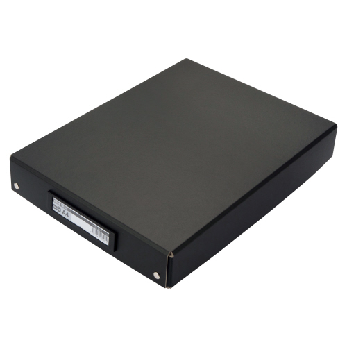 ﾃﾞｽｸﾄﾚｰ A4 黒 1個画像