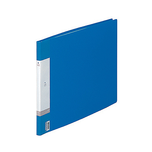 ﾘｸｴｽﾄ ｸﾘﾔｰﾌﾞｯｸ A3ﾖｺ 20ﾎﾟｹｯﾄ 背幅16mm 青 1冊画像