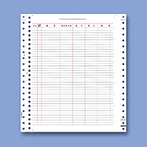 元帳 連続用紙 B5 26穴 1箱(2000枚)画像