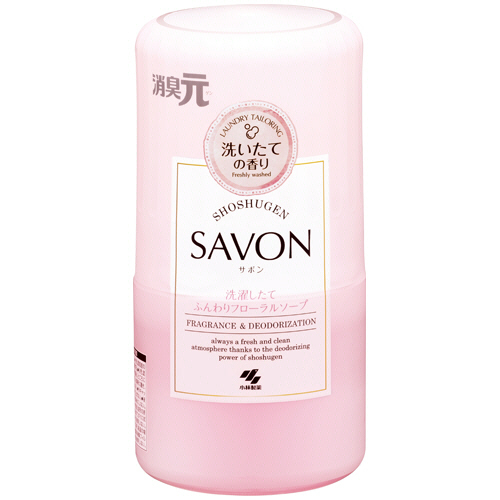 消臭元 SAVON 洗濯したてふんわりﾌﾛｰﾗﾙｿｰﾌﾟ 本体 400mL 1個画像