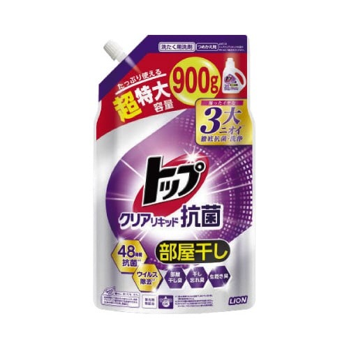 トップ　クリアリキッド抗菌　詰替超特大　９００Ｇ画像