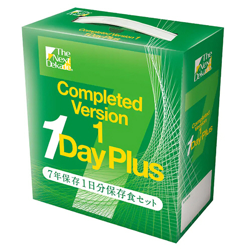 The Next Dekade 1Day Plus 7年保存 1日分保存食ｾｯﾄ 1ｾｯﾄ(8箱)画像