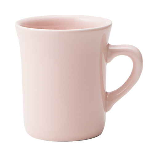 マグカップ 420ml L Cozyマグ 陶器 ピンク画像