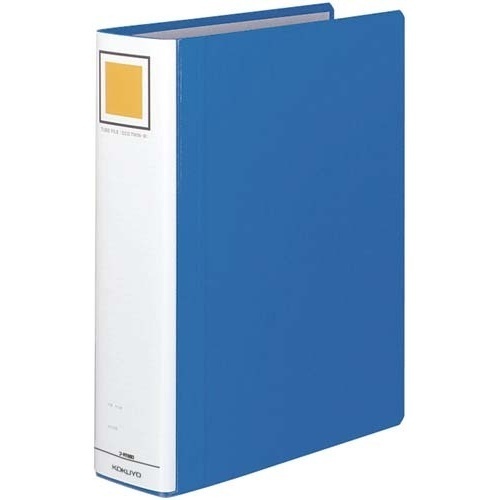 チューブエコツインＲ青Ａ４縦背幅７５ｍｍ３０冊以上画像