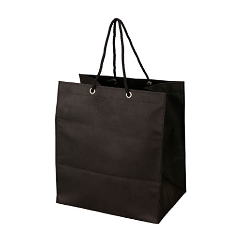 不織布ﾊﾞｯｸﾞ 黒 315×355×275mm 1ﾊﾟｯｸ(10枚)画像