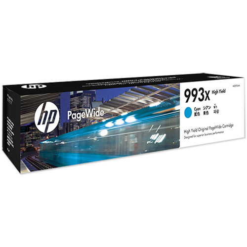 HP993X ｲﾝｸｶｰﾄﾘｯｼﾞ ｼｱﾝ M0J92AA 1個画像