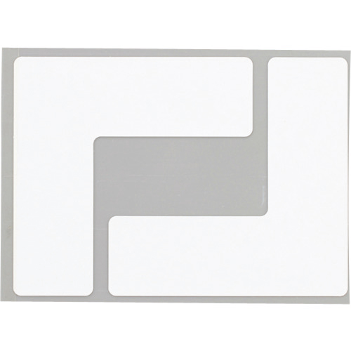 耐久ﾌﾛｱｻｲﾝｽﾞL型M白 1袋(20枚)画像