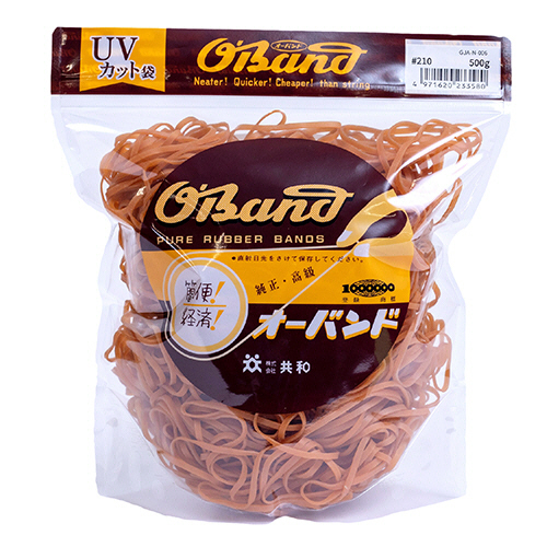 ｵｰﾊﾞﾝﾄﾞ #210 内径51mm 500g入 透明袋 1袋画像