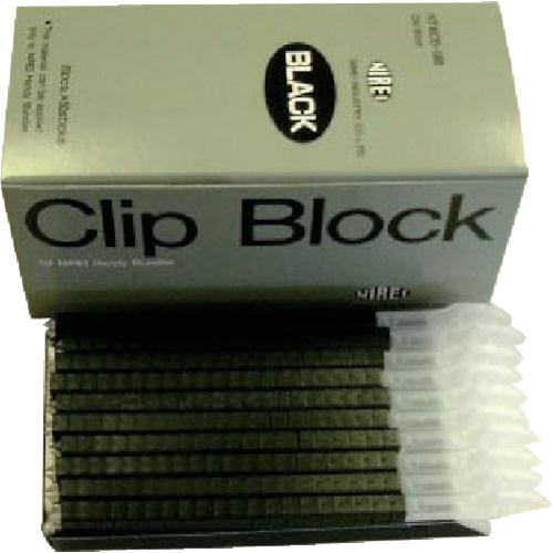 しめしめ45業務用ｽﾍﾟｱｸﾘｯﾌﾟ黒 1箱(1000個)画像