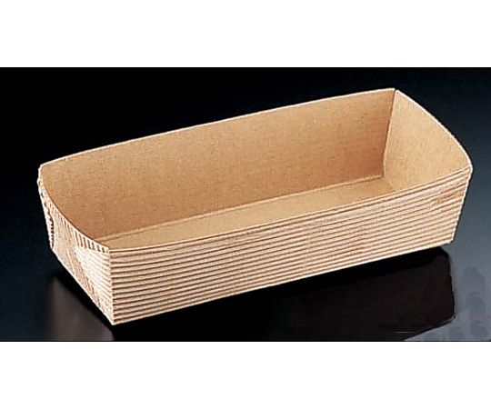 ベーキングトレー 茶無地 (50枚入)画像