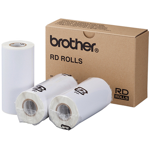 RDﾛｰﾙ ﾌﾟﾚｶｯﾄ紙ﾗﾍﾞﾙ(PDﾗﾍﾞﾙC) ﾗﾍﾞﾙｻｲｽﾞ115×80mm 129枚/ﾛｰﾙ 1箱(3ﾛｰﾙ)画像