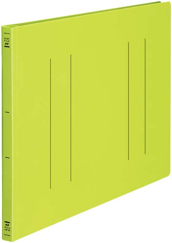 フラットファイル＜ＰＰ＞　Ａ３横　黄緑　１０冊画像