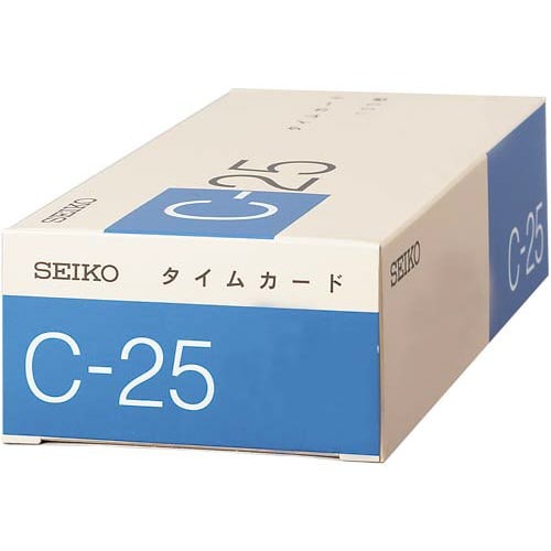 タイムカードＣ－２５　１００枚入画像