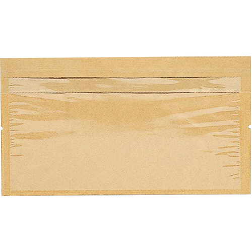 食品袋 窓付きﾃﾞｨｯｼｭﾊﾞｯｸﾞ 無地 L 1ﾊﾟｯｸ(100枚)画像