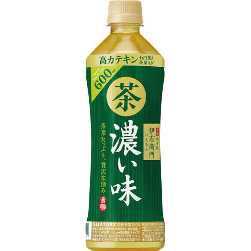 伊右衛門濃い味　６００ｍｌ　２４本画像