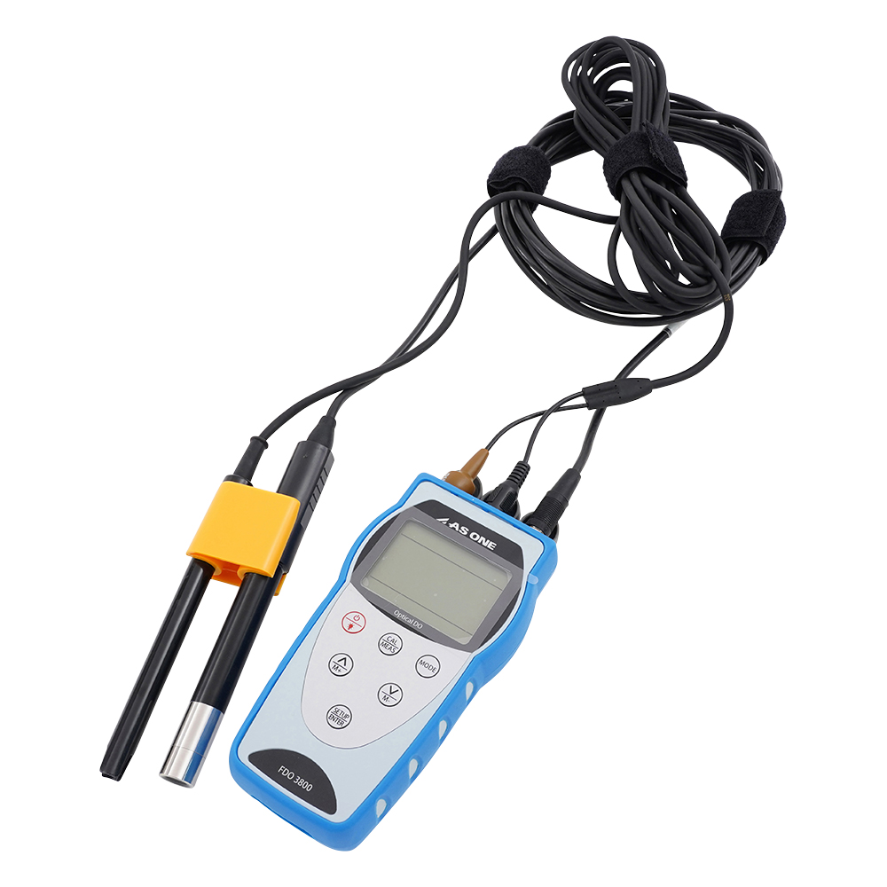 光学式溶存酸素計　溶存酸素・温度・塩分