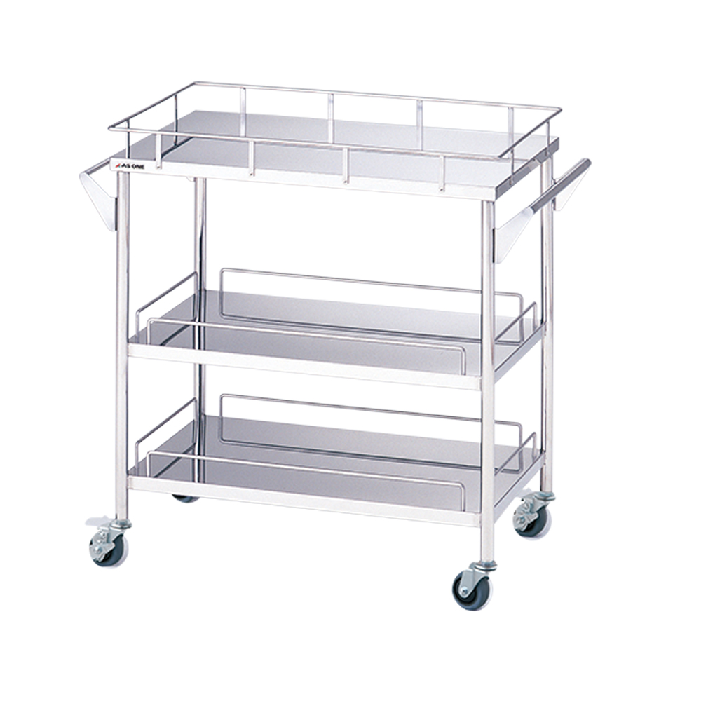 ステンレスグリーンカート(静音タイプ) 3段 870×450×835mm